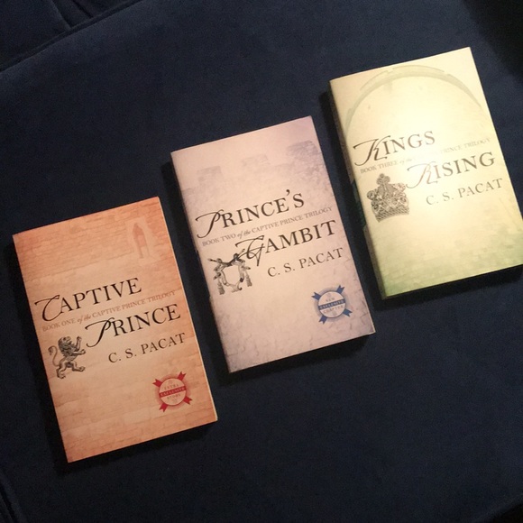 Captive prince trilogy by C.S. Pacat  paperbacks ❤️ - Picture 1 of 2